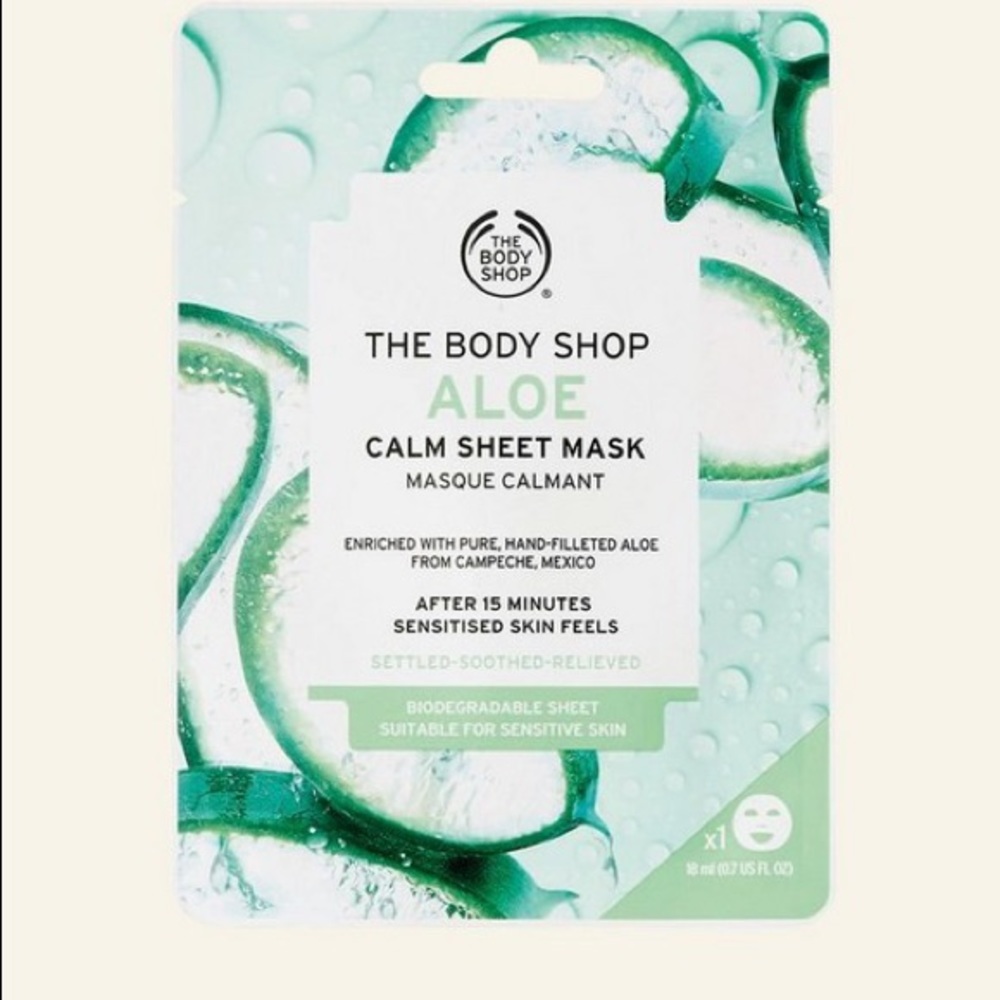 THE BODY SHOP - Aloe Calm Hydration Sheet Mask